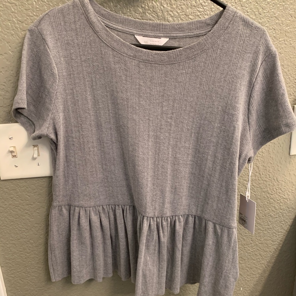 Lauren Conrad babydoll shirt